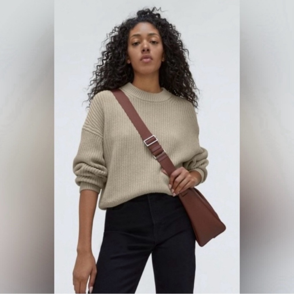 Everlane Beige Sweater